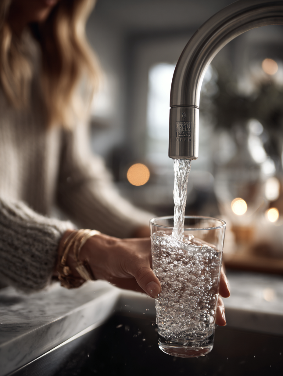 mayber0340 a modern kitchen scene with a woman or family pour ac5f2834 9eb4 490e 95b1 8d94956b121e 1